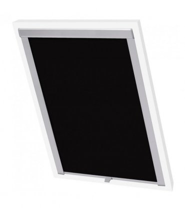 vidaXL Blackout Roller Blind Black FK06 GGL and GGU