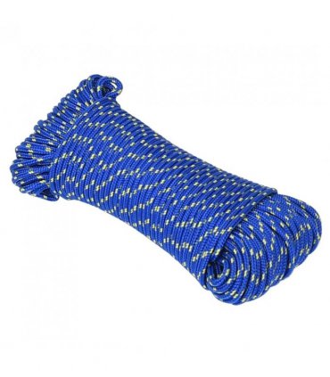 vidaXL Boat Rope Blue 3 mm 100 m Polypropylene