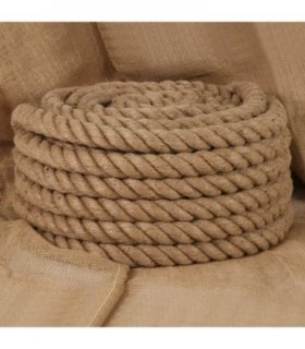 vidaXL Jute Rope 5 m Long 50 mm Thick