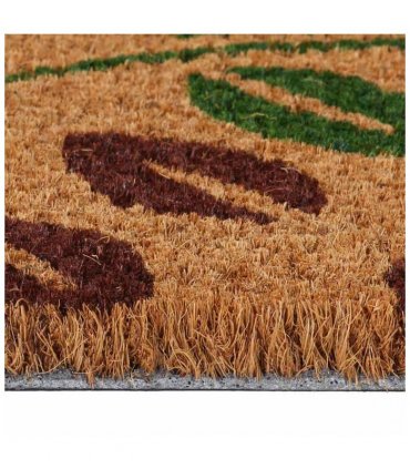 vidaXL Door Mat Natural 45x75 cm Tufted Coir