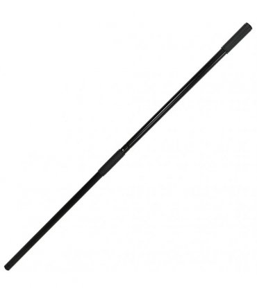 vidaXL Pitchfork Handle Ø3.5x127.5 cm Black Steel