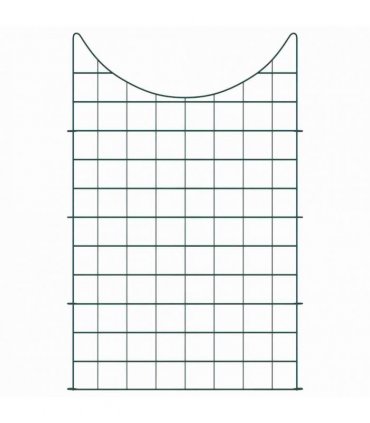 vidaXL Pond Fence Set 8 pcs Green 50 x 80 cm Steel