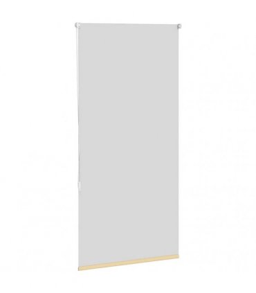 vidaXL Roller Blind Blackout Beige 80x175 cm Fabric Width 75.7 cm Polyester