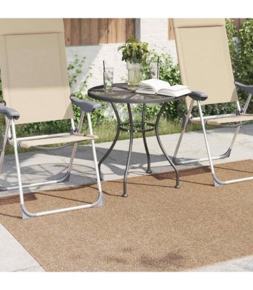 vidaXL Area Rugs Rectangular AGIRA Natural 200 x 140 cm Polyester
