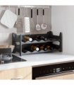 vidaXL Wine Rack for 12 Bottles PP Stackable