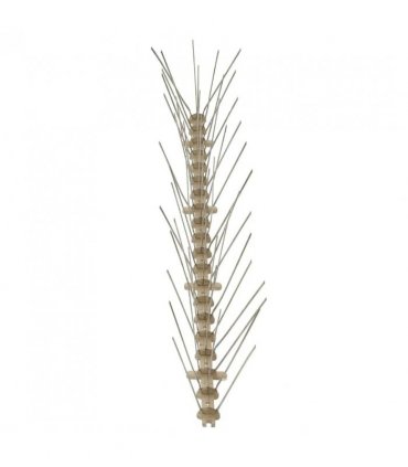 vidaXL 5-row Plastic Bird & Pigeon Spikes Set of 20 10 m
