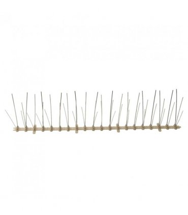 vidaXL 5-row Plastic Bird & Pigeon Spikes Set of 20 10 m