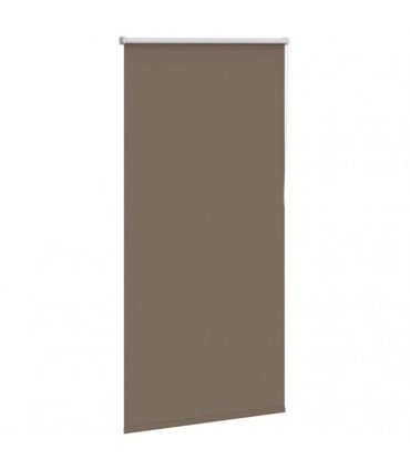 vidaXL Roller Blind Blackout Coffee 65x150 cm Fabric Width 60.7 cm Polyester