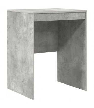 vidaXL Desk with Drawer with Shelf with Storage 2 pcs Concrete Grey