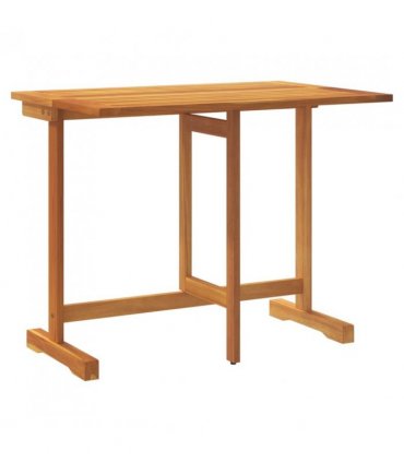 vidaXL Folding Balcony Table 90x60x72 cm Solid Wood Acacia
