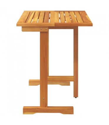vidaXL Folding Balcony Table 90x60x72 cm Solid Wood Acacia