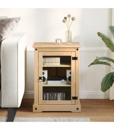 vidaXL HiFi Cabinet Corona 60x50x82 cm Solid Wood Pine