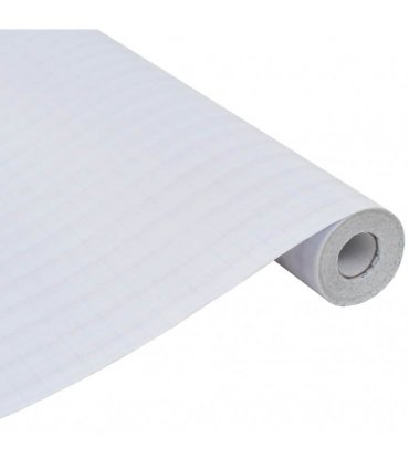 vidaXL Window Film Frosted Stripes Design 0.9x10 m PVC