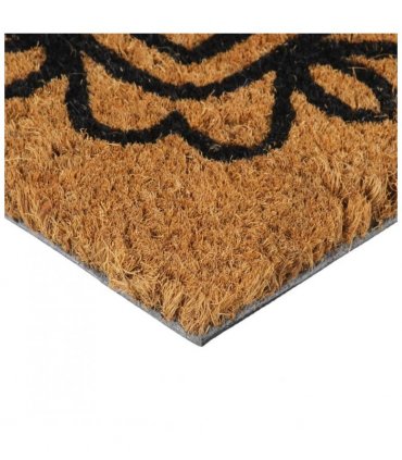 vidaXL Door Mat Natural 45x75 cm Tufted Coir