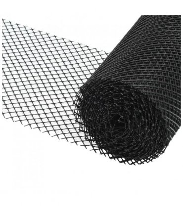 vidaXL 4 Piece Gutter Mesh with Clips HDPE 1.08 ㎡