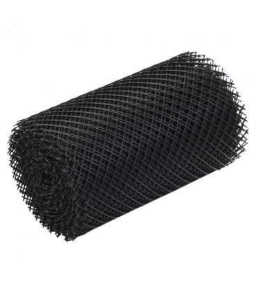 vidaXL 4 Piece Gutter Mesh with Clips HDPE 1.08 ㎡