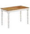 vidaXL Dining Table 110x60x76 cm Solid Wood Mango