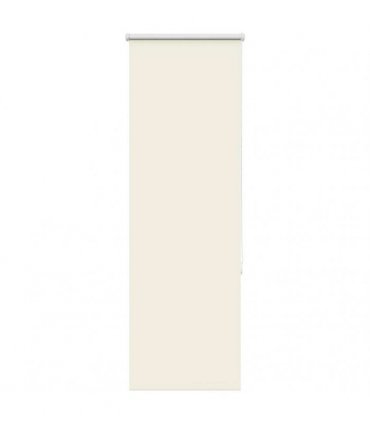 vidaXL Roller Blind Blackout Off White 45x150 cm Fabric Width 40.7 cm Polyester