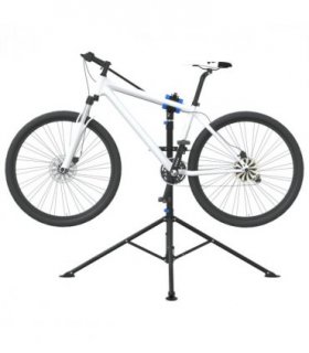 vidaXL Bike Repair Stand Foldable Adjustable 108-188 cm Blue Steel