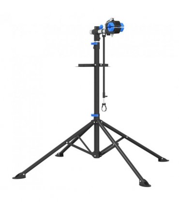 vidaXL Bike Repair Stand Foldable Adjustable 108-188 cm Blue Steel