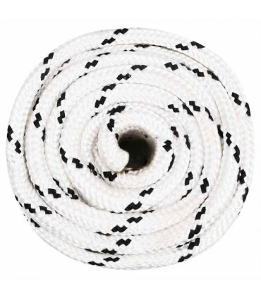 vidaXL Work Rope White 16 mm 100 m Polyester