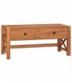 vidaXL TV Cabinet 100x40x45 cm Teak Wood