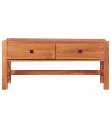 vidaXL TV Cabinet 100x40x45 cm Teak Wood