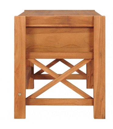 vidaXL TV Cabinet 100x40x45 cm Teak Wood