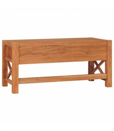 vidaXL TV Cabinet 100x40x45 cm Teak Wood