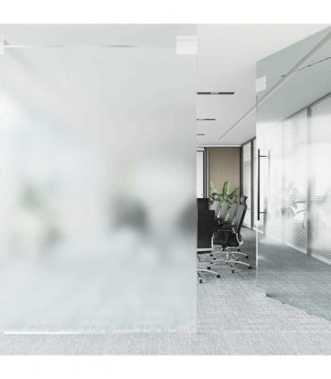vidaXL Static Window Film Frosted Grey 60 x 2000 cm PVC