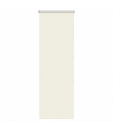 vidaXL Roller Blind Blackout Off White 50x130 cm Fabric Width 45.7 cm Polyester