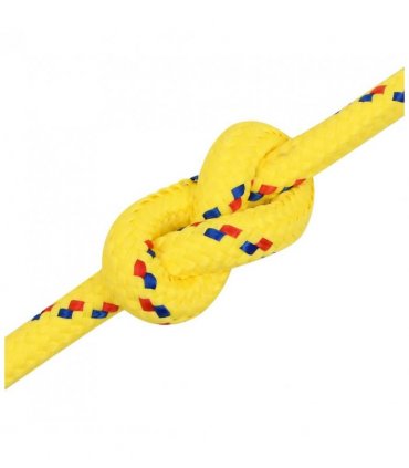 vidaXL Boat Rope Yellow 16 mm 100 m Polypropylene