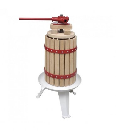 vidaXL 2 Piece Fruit & Wine Press and Crusher Set