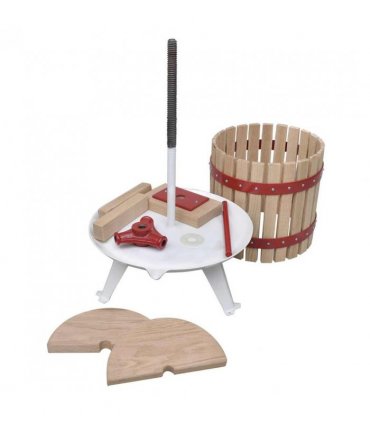 vidaXL 2 Piece Fruit & Wine Press and Crusher Set