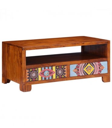 vidaXL Coffee Table 90x50x40 cm Solid Wood Acacia