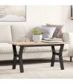 vidaXL Coffee Table Legs Y-Frame 80x40x43 cm Steel