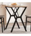 vidaXL Dining Table Legs Y-Frame 60x50x73 cm Steel