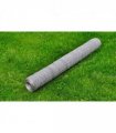 vidaXL Chicken Wire Fence Galvanised Steel 25x0.5 m Silver