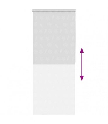 vidaXL Shower Roller Blind 120x240 cm Sea Star