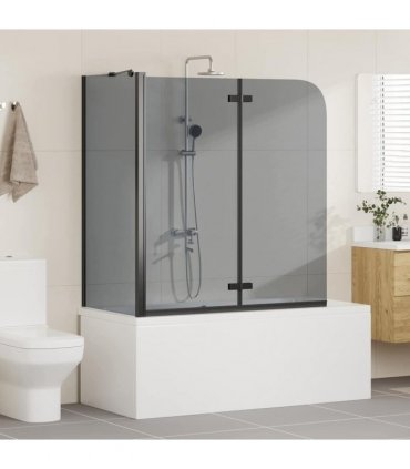 vidaXL Shower Enclosure Manual Black 120 x 68 x 130 cm