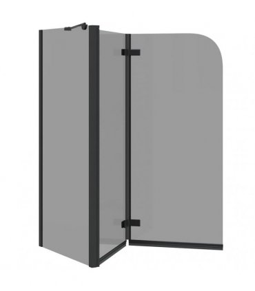 vidaXL Shower Enclosure Manual Black 120 x 68 x 130 cm