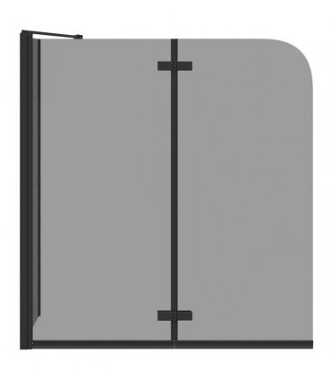 vidaXL Shower Enclosure Manual Black 120 x 68 x 130 cm