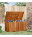 vidaXL Garden Storage Box 150x80x75 cm Solid Wood Acacia