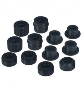 vidaXL Flange Nuts for Tube Beading Machine 12 pcs Steel