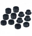 vidaXL Flange Nuts for Tube Beading Machine 12 pcs Steel