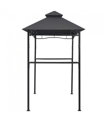 vidaXL BBQ Gazebo 240x150x255 cm Anthracite Steel