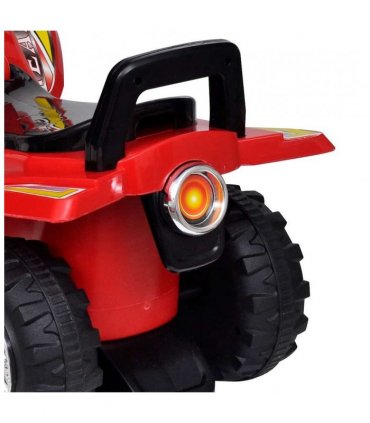 Red Children's Ride-on Quad with Sound and Light