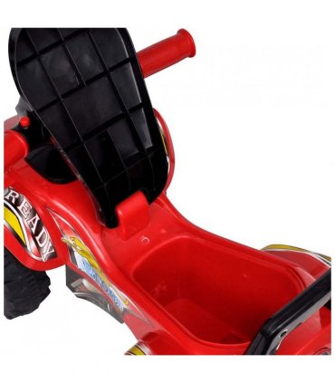 Red Children's Ride-on Quad with Sound and Light