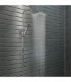 vidaXL Dual Head Shower Set with Hand Shower Stainless Steel