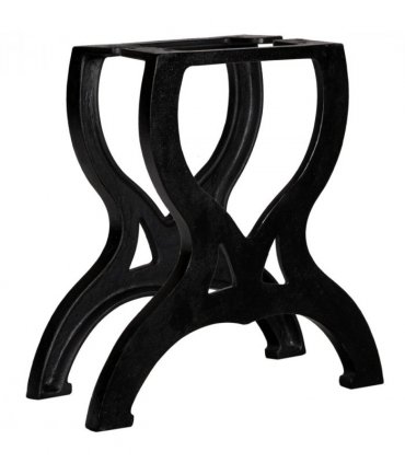 vidaXL Coffee Table Legs 2 pcs X-Frame Cast Iron